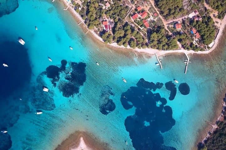 Half-Day Speedboat Tour to Three Islands from Trogir: Blue Lagoon, Maslinica & Duga Bay photo 1