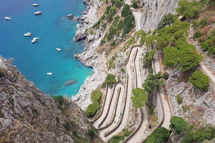 Semi-Guided Capri Island Tour: Marina Grande to Anacapri & Blue Grotto Options photo 2