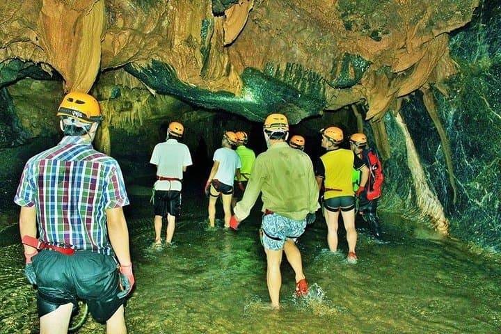 Paradise and Dark Cave Day Tour — Zipline, Kayak & Mud Bath in Phong Nha photo 2