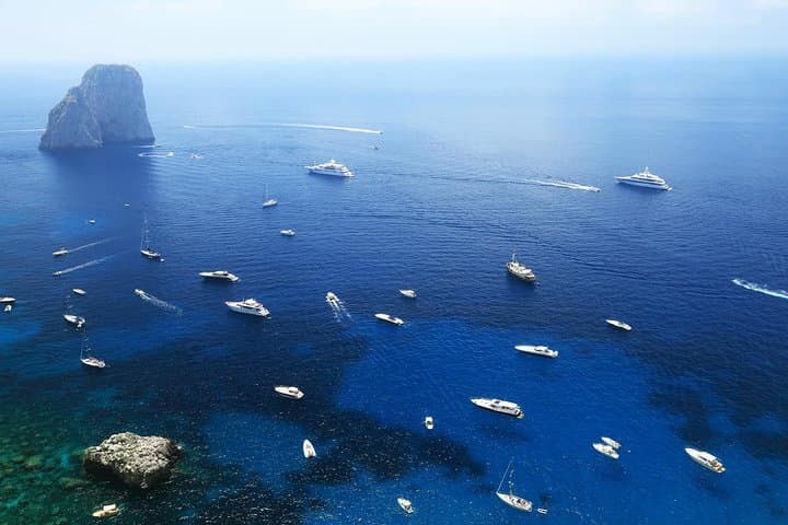 Capri and Nerano Private Boat Excursion: Private Boat Tour from Marina Piccola photo 2