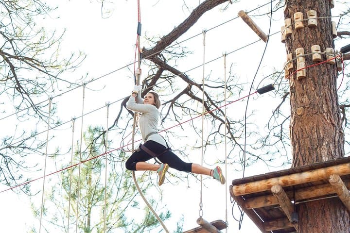 Flagstaff Extreme Adult Aerial Courses at Fort Tuthill: Zip, Climb, and Conquer the Canopy