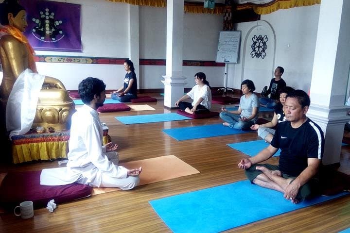 Boudhanath Yoga Experience: Mindful Practice at Kathmandu's Great Stupa
