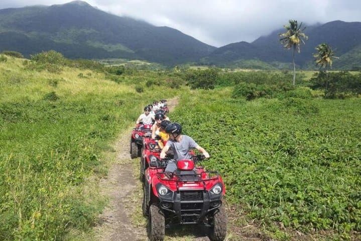 ATV Tour of St Kitts: Off-Road Adventure to Wingfield Estate