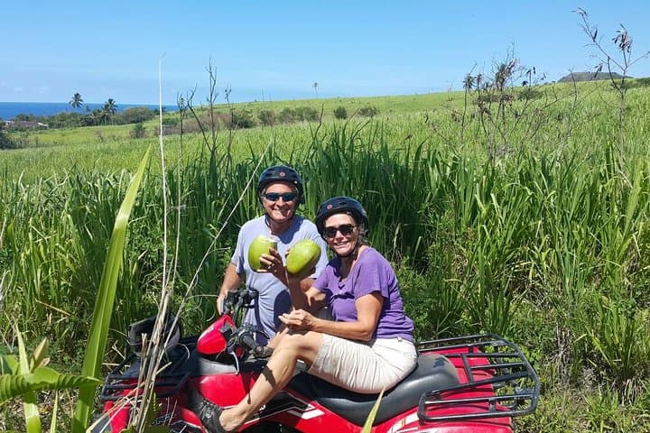Private St Kitts ATV Adventure Through Wingfield & Lambert's Estates