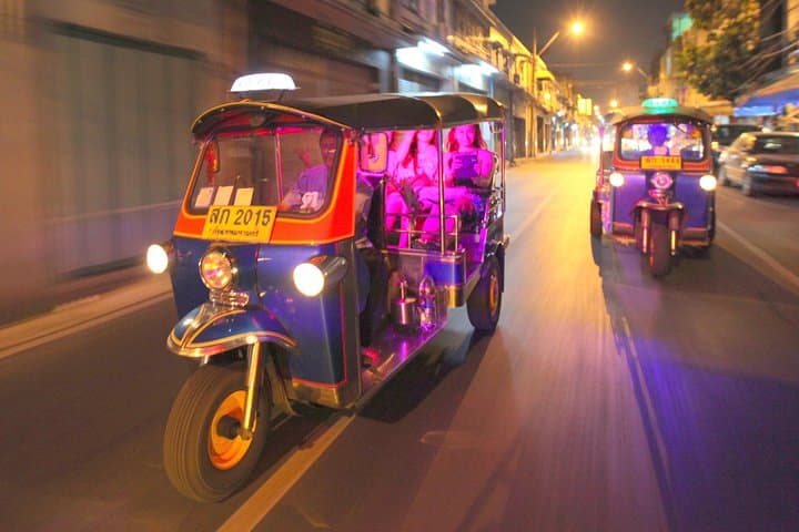 Bangkok by Night Tuk-Tuk Tour: Temples, Markets & Temple Grounds After Dark photo 1