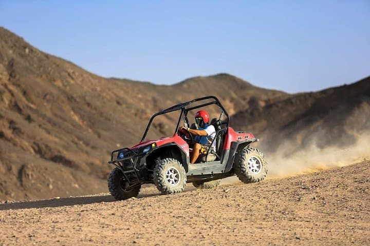 Sunset Dune Buggy Safari in Hurghada Desert — Polaris RZR Off‑Road Ride