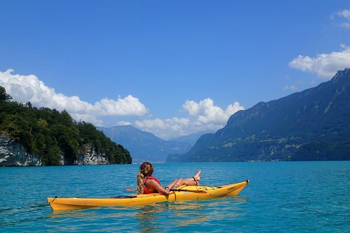 Paddle the Turquoise: Guided Kayak Tour on Lake Brienz from Bönigen photo 2