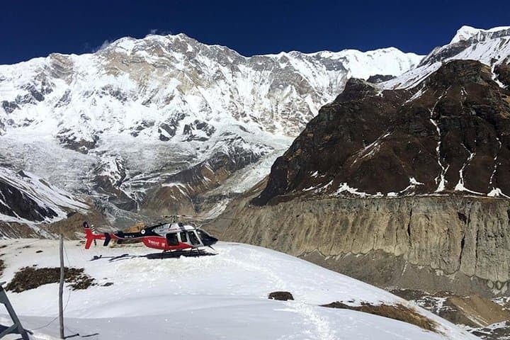 Annapurna Base Camp Heli Tour: Scenic Helicopter Flight from Pokhara to ABC