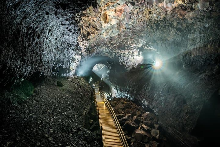 Exploring Vidgelmir: The Cave Explorer Lava Tube Tour in West Iceland photo 2