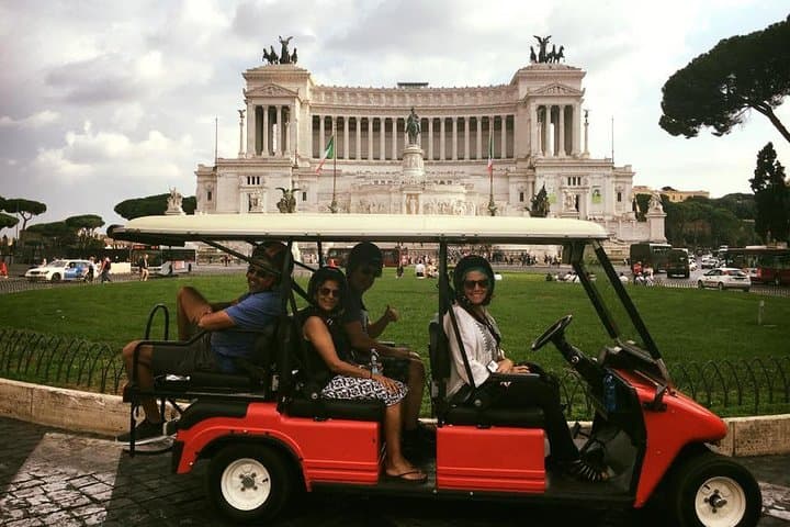 Rome Golf Cart Tour: Pantheon, Trevi & Navona in 3 Hours