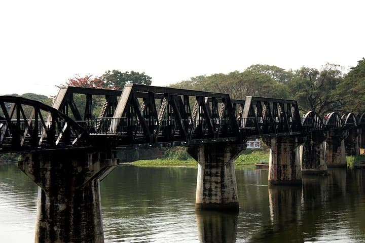 Day Trip to Kanchanaburi: Erawan Waterfall, Bridge on the River Kwai and Death Railway photo 2
