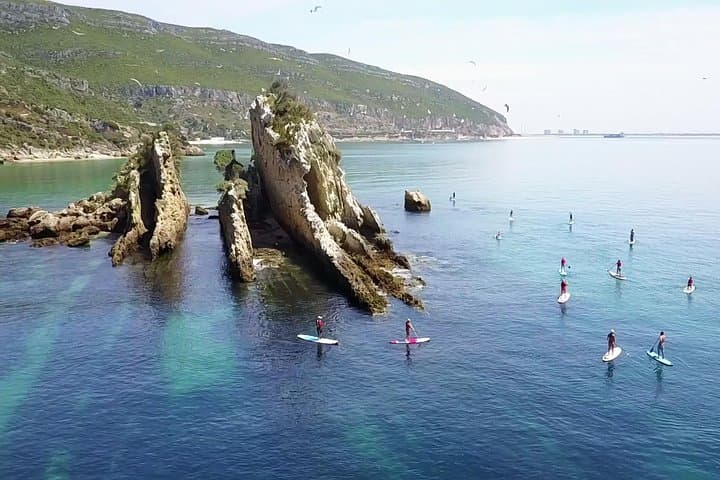 Stand-Up Paddle Tour to Portinho da Arrábida from Almada