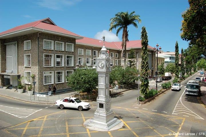 Half-Day Victoria Discovery Tour: Clock Tower, Sir Selwyn Market & Botanical Garden on Mahé