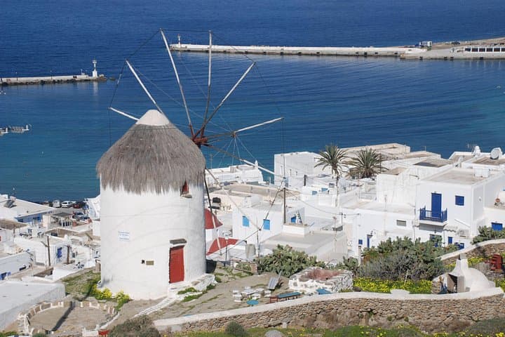 Mykonos City & Island Tour — Windmills, Ano Mera and a Panoramic Aegean Drive photo 4