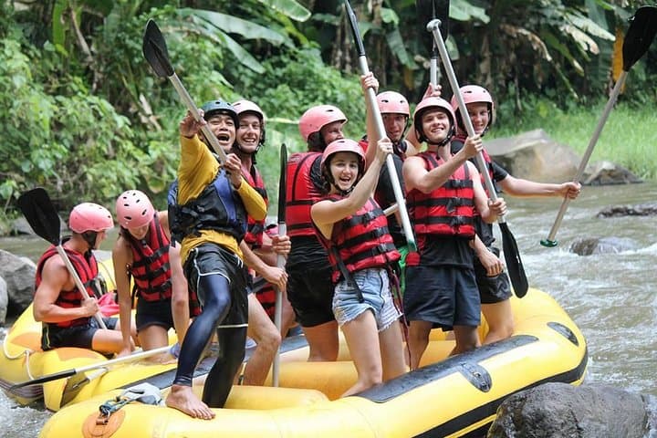 Ubud White Water Rafting and Jungle Swing: Ayung River Adventure with Coffee Tasting