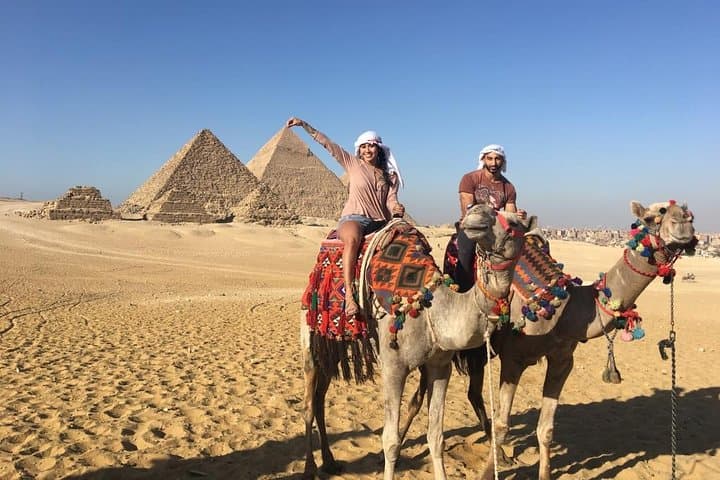 Half-Day Giza Plateau Tour: Pyramids, Sphinx & Camel Ride photo 2