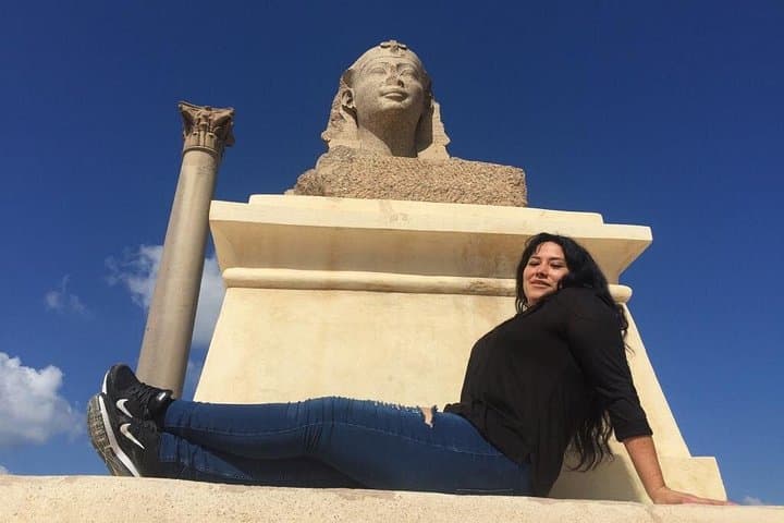 Cairo to Alexandria Private Day Tour — Library, Catacombs & Qaitbay Citadel photo 1