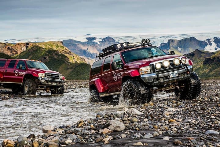Thorsmork Super Jeep Adventure — Glacier Rivers, Canyons & Eyjafjallajökull Stories