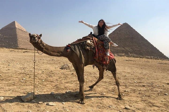 Giza, Saqqara & Dahshur: Full-Day Pyramids, Memphis and Camel Ride from Cairo
