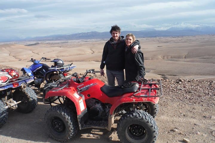 Half-Day Quad Biking from Lalla Takerkoust to Agafay Desert