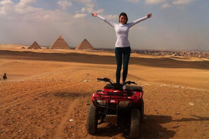 Half-Day Giza Pyramids ATV & Sphinx Tour with Traditional Lunch photo 2