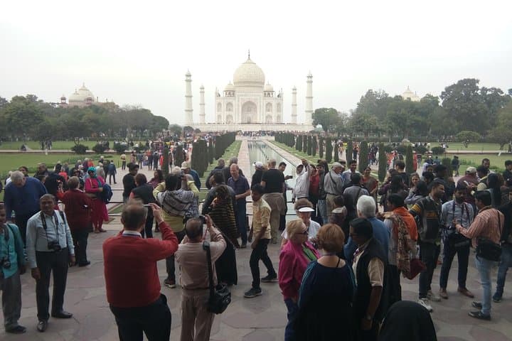 Sunset at the Taj Mahal: Private Day Tour from Delhi by Car photo 1