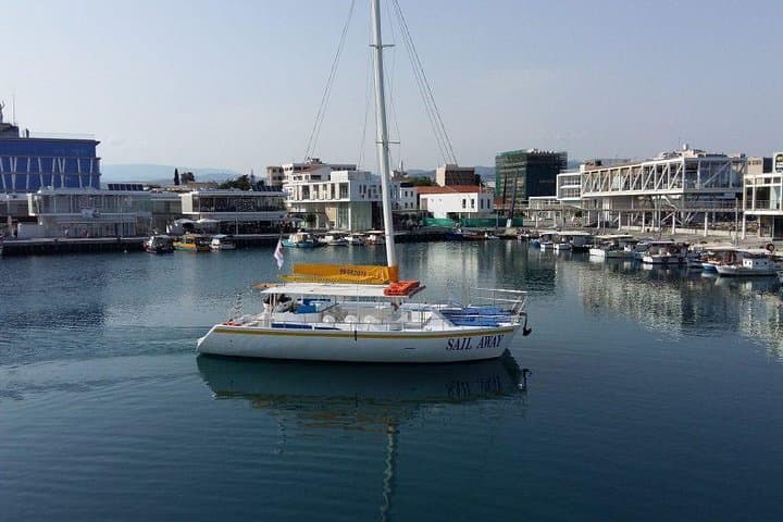 Limassol Catamaran Cruise: Full-Day Mediterranean Swim, Buffet & Open Bar photo 3