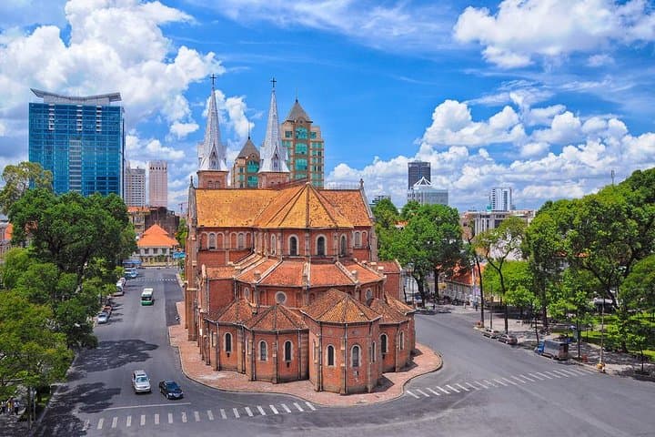 Saigon in a Day: Ho Chi Minh City Sightseeing and Night Food Tour — Sightseeing, Markets & Motorbike Street Food