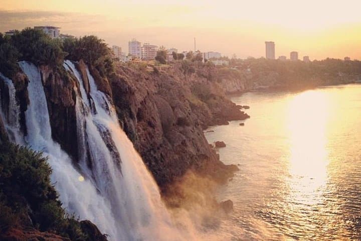 Antalya Departure Day Program: Explore Kaleiçi & Lower Düden Waterfalls Before Your Flight