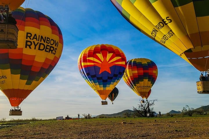 Sunrise Hot Air Balloon Ride Over the Phoenix Sonoran Desert photo 5