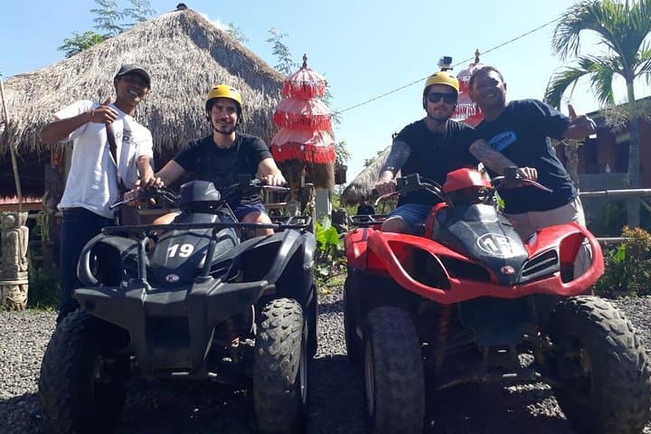 Best of Ubud Adventure: Ayung River Rafting & Singapadu ATV Combo with Private Transport