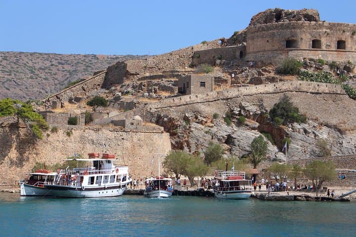 Spinalonga Island Day Cruise from Elounda: Swim, History, and Lunch