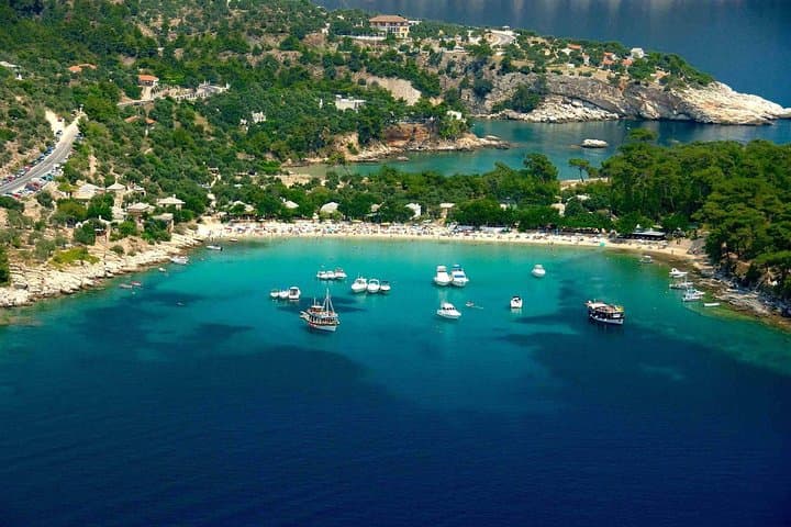 Thassos Island Day Tour: Monasteries, Ancient Aliki & Coastal Villages