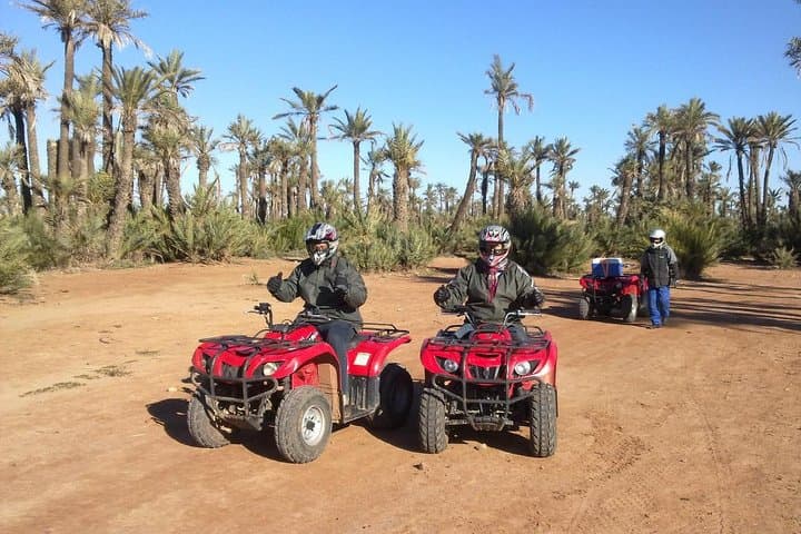 Half-Day Quad Biking in Marrakech — Palmeraie & Agafay Desert Adventure