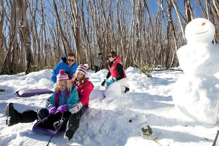 Lake Mountain Snow Day Trip & Yarra Valley Chocolaterie from Melbourne