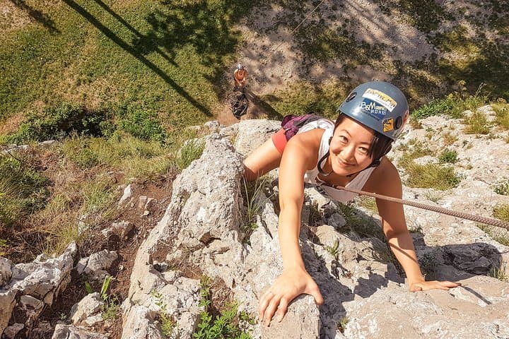Rock Climbing Near Lake Bled: Guided Climbs at Iglica Waterfall photo 2