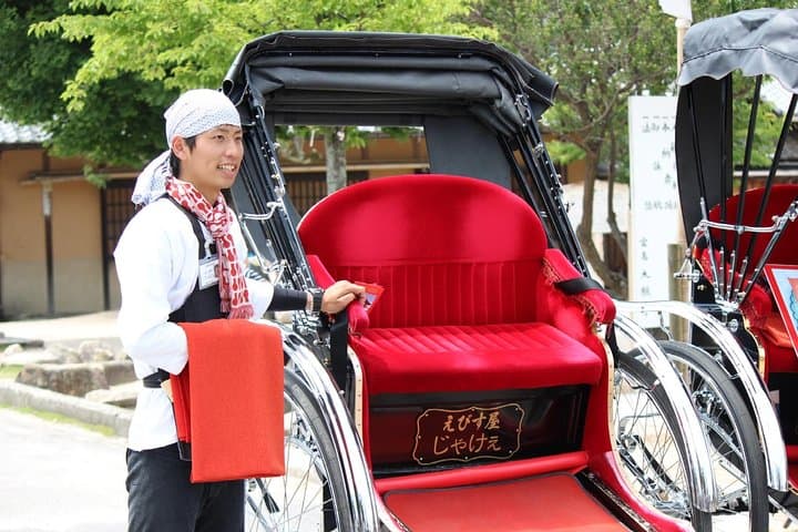 Miyajima Rickshaw Tour: Private Guided Ride to Itsukushima Shrine photo 2