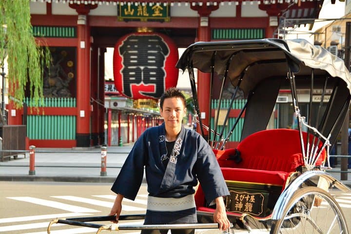 Asakusa Rickshaw Tour — Sensoji Temples, Sumida River & Historic Streets of Tokyo