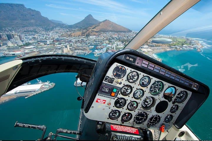 Cape Town Helicopter Tour: Champagne Flight Over Table Mountain & Atlantic Coast photo 2