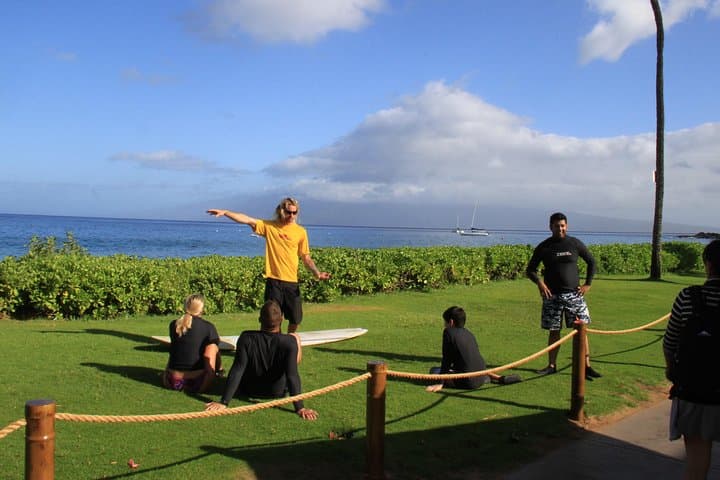 Learn to Surf at Ka'anapali Beach: Group Lessons for Beginners in Maui photo 2