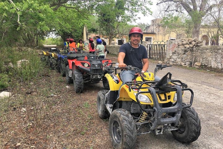 Misnebalam Ghost Town ATV Excursion with Silcer Beach Club Break (Progreso)