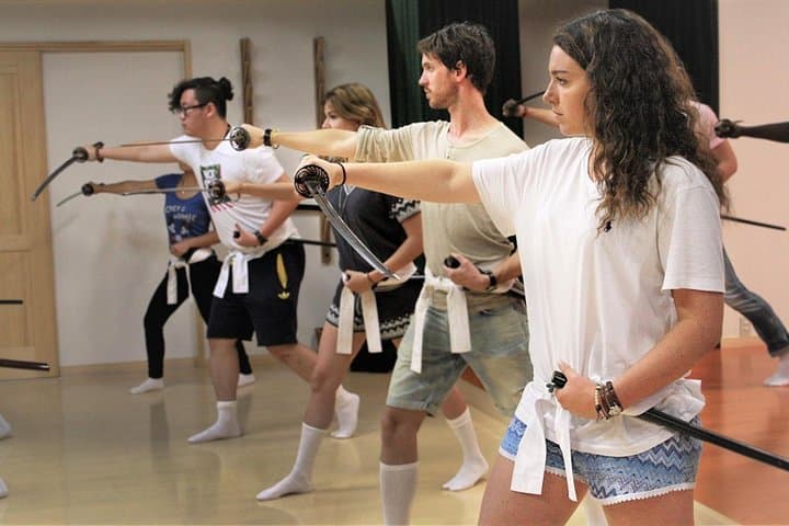 Samurai for a Day in Kyoto: Kenbu, Sword Etiquette & Costume Photo Experience photo 3