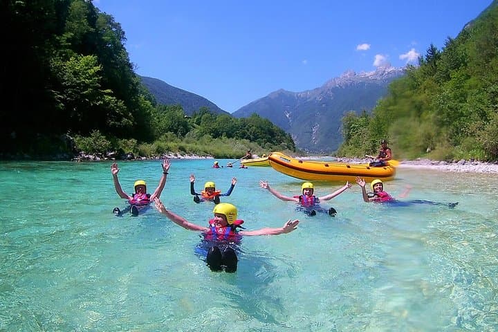 Family Rafting on the Soča River: Easy Alpine Run for Kids & Beginners