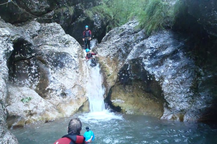 Family Canyoning in Soca Valley — Beginner-Friendly River Descent from Bovec photo 2