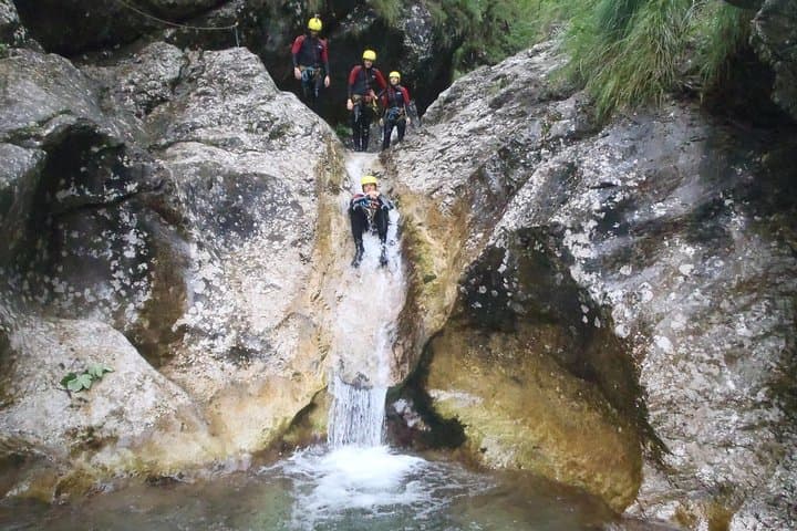 Family Canyoning in Soca Valley — Beginner-Friendly River Descent from Bovec photo 3