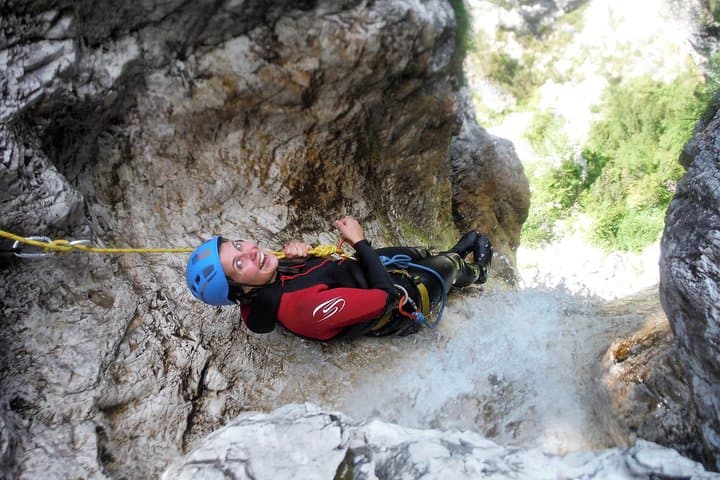 Rappelling the Parabola: Canyoning in Triglav National Park