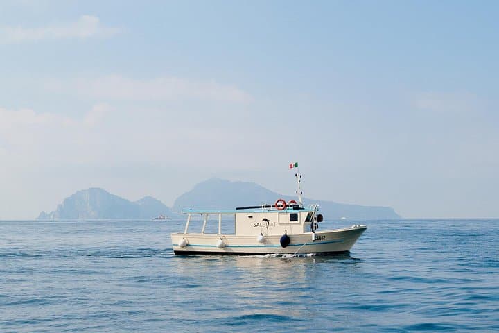Capri Fishing & Coast Cruise from Sorrento — Full-Day SalBoat Experience photo 1