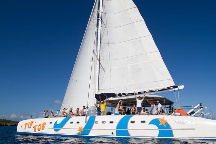Sosua Catamaran Snorkel: All-Inclusive Day Sail to Vibrant Reefs photo 2