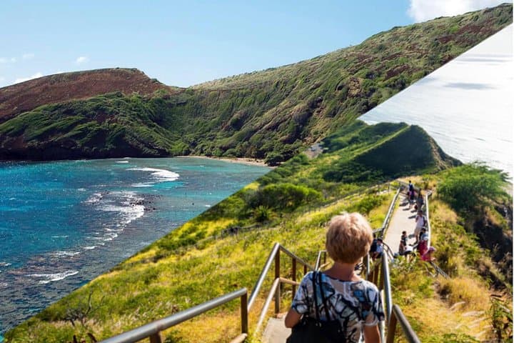 Diamond Head Hike and Hanauma Bay Snorkel – Oahu Half-Day Land & Sea Package photo 1