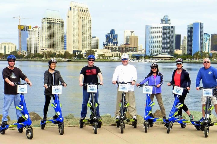 Coronado Trike Tour: Scenic Harbor Ride to Hotel Del and Coronado Bridge